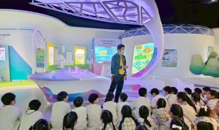 นักเรียนชั้น G.3 ทัศนศึกษา ณ ศูนย์การเรียนรู้ การไฟฟ้าฝ่ายผลิตแห่งประเทศไทย (EGAT LEARNING CENTER)