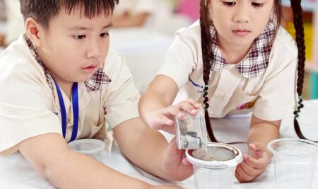 นักเรียนชั้น K.3/3 ได้เรียนรู้เรื่อง “การกรองน้ำ”